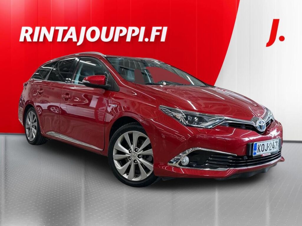 Toyota Auris 2017 Punainen