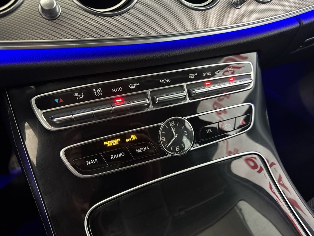 Mercedes-Benz E 2017 Valkoinen