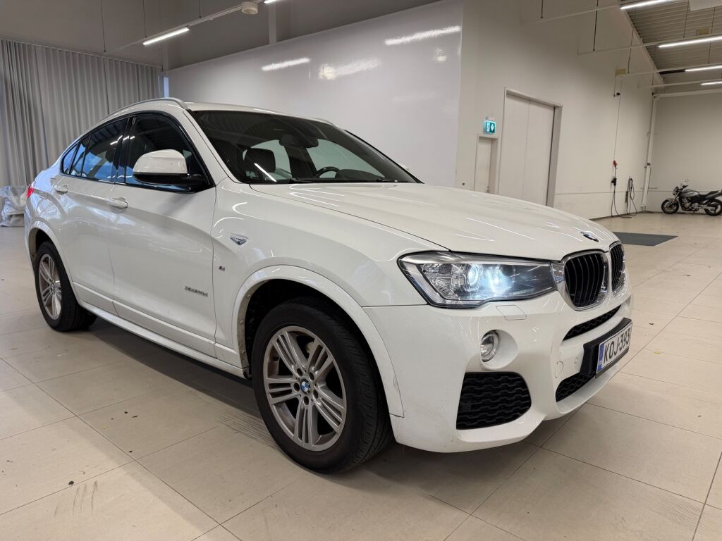 BMW X4 2017 Valkoinen