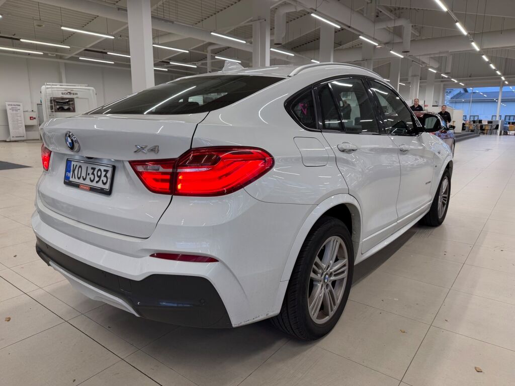 BMW X4 2017 Valkoinen