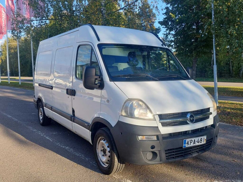 Opel Movano 2010 Valkoinen