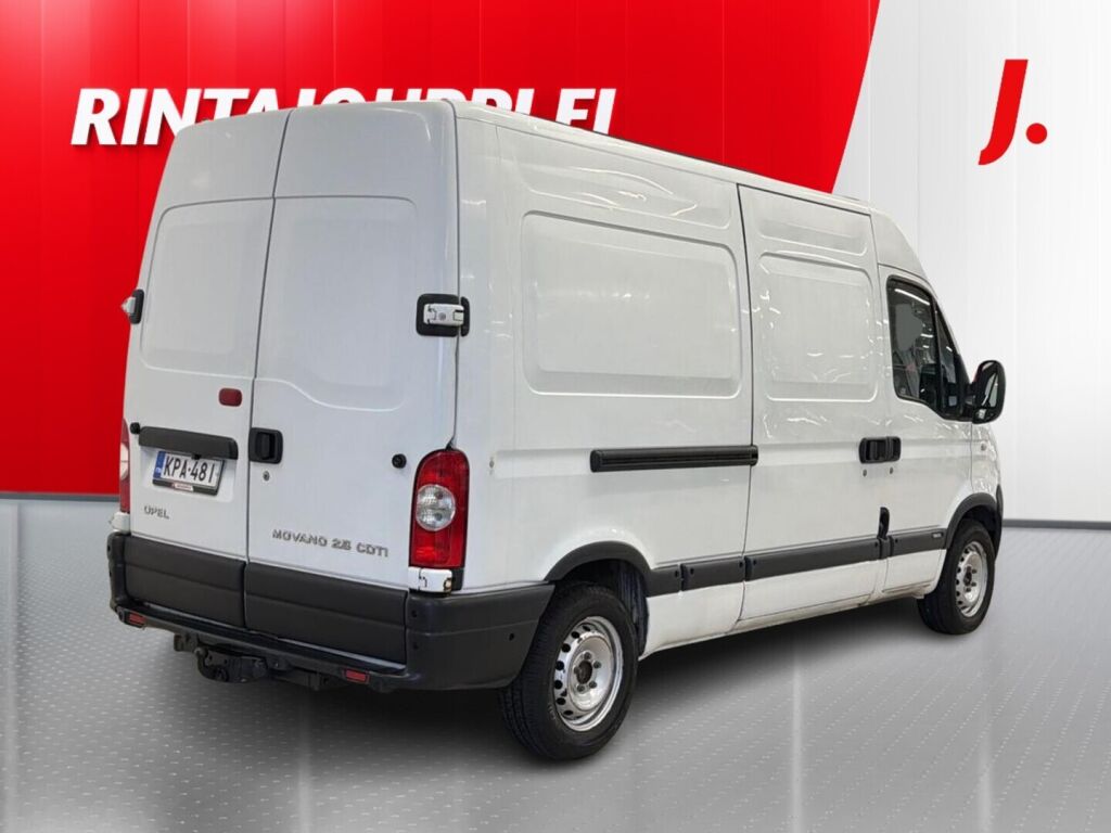 Opel Movano 2010 Valkoinen