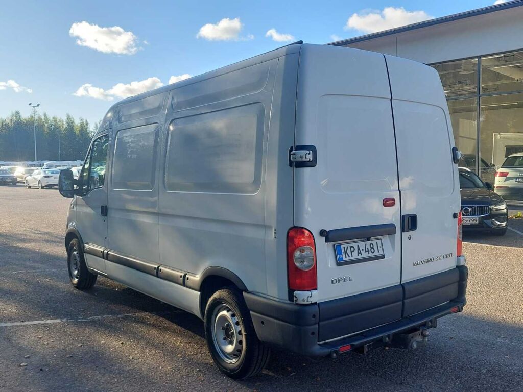 Opel Movano 2010 Valkoinen