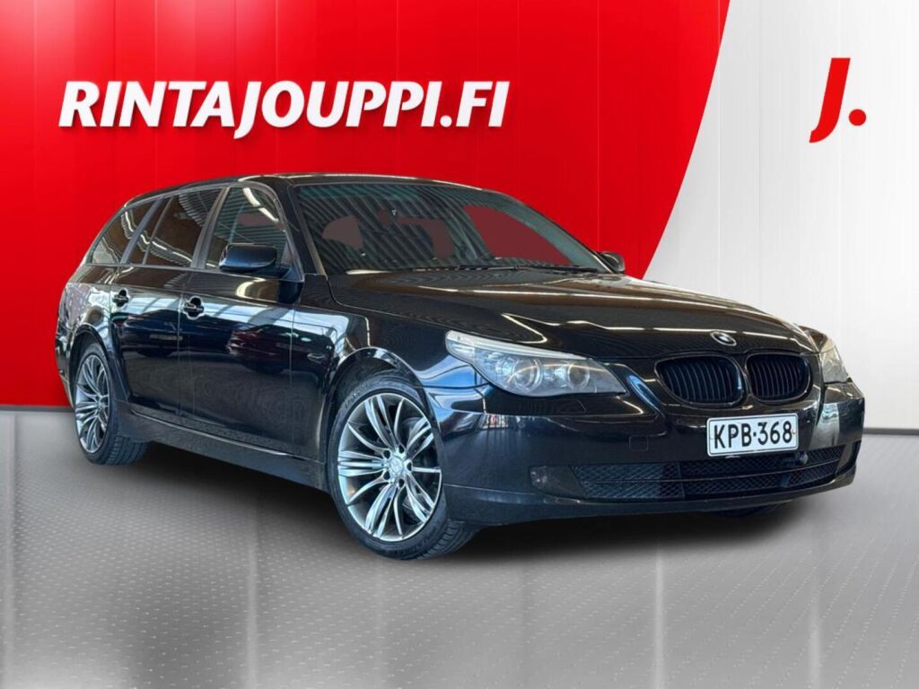 BMW 520 2009 Musta