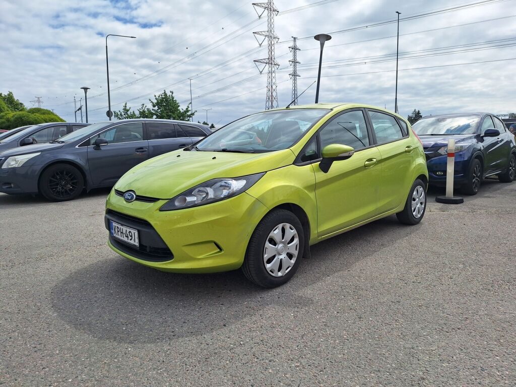 Ford Fiesta 2009 Vihreä
