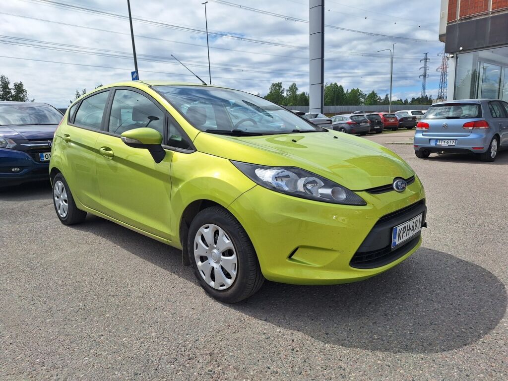 Ford Fiesta 2009 Vihreä