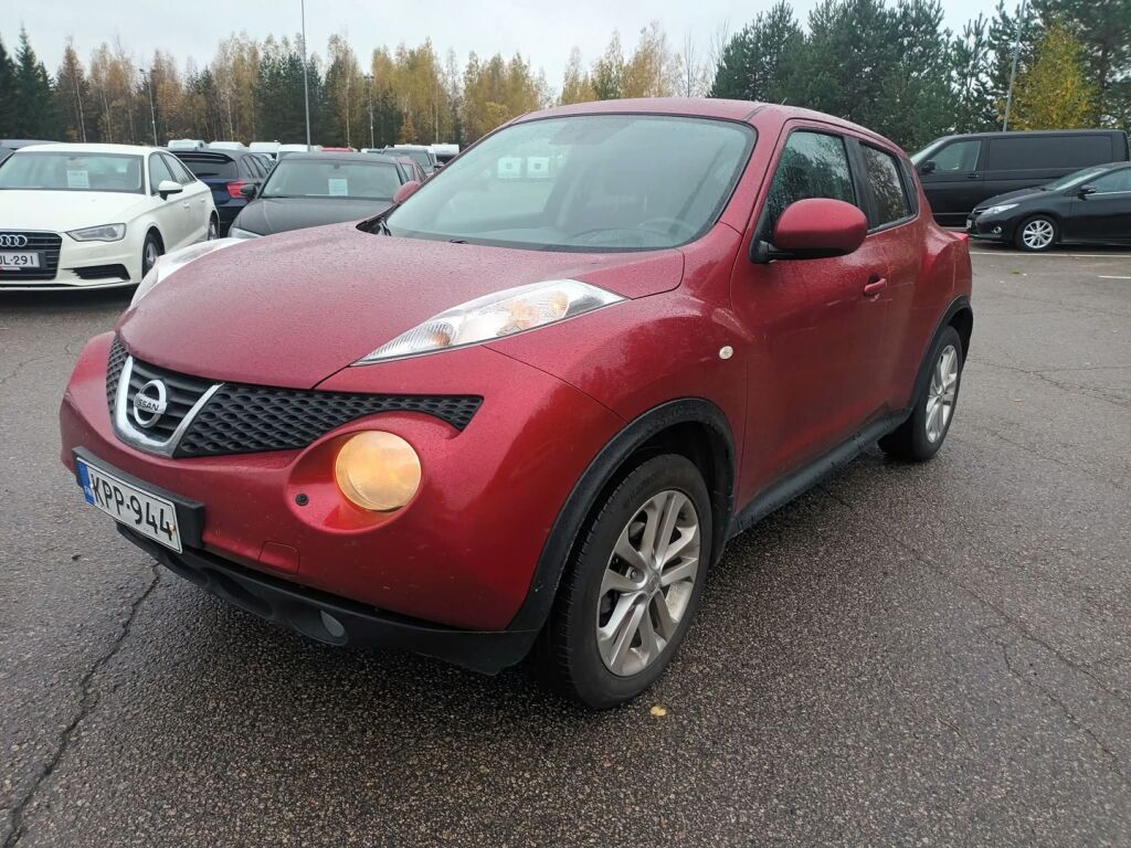 Nissan Juke 2011 Punainen