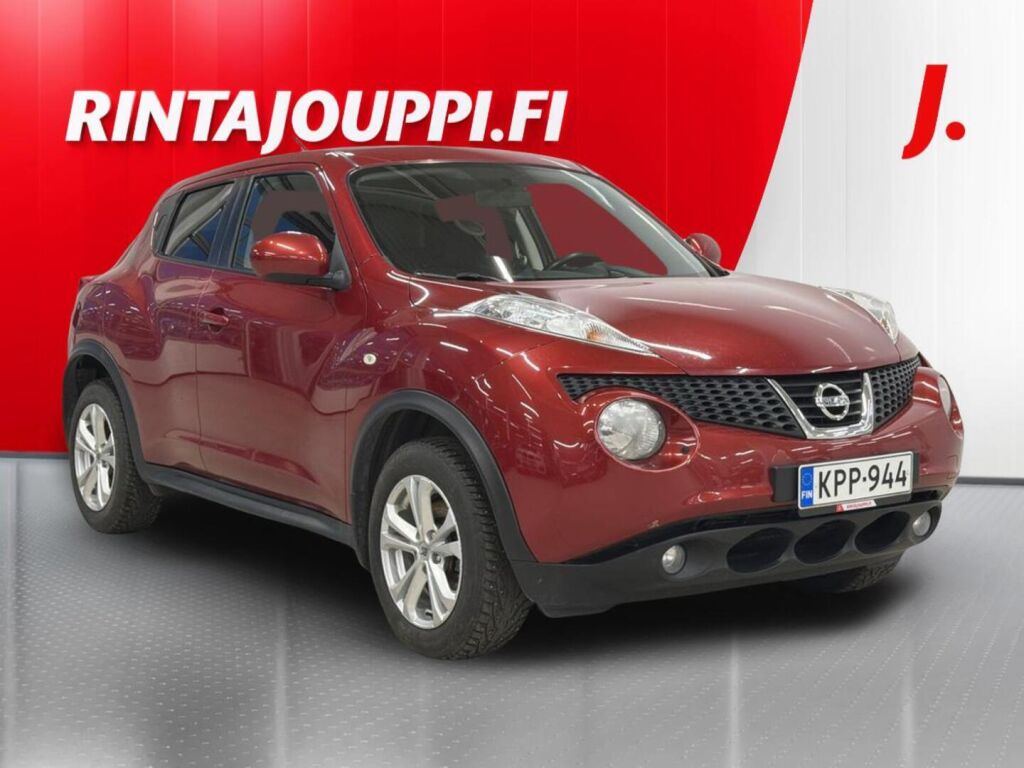Nissan Juke 2011 Punainen