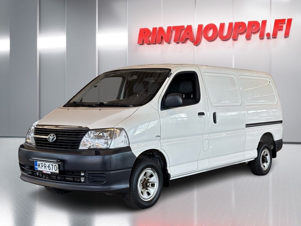 Toyota Hiace 2011 Valkoinen