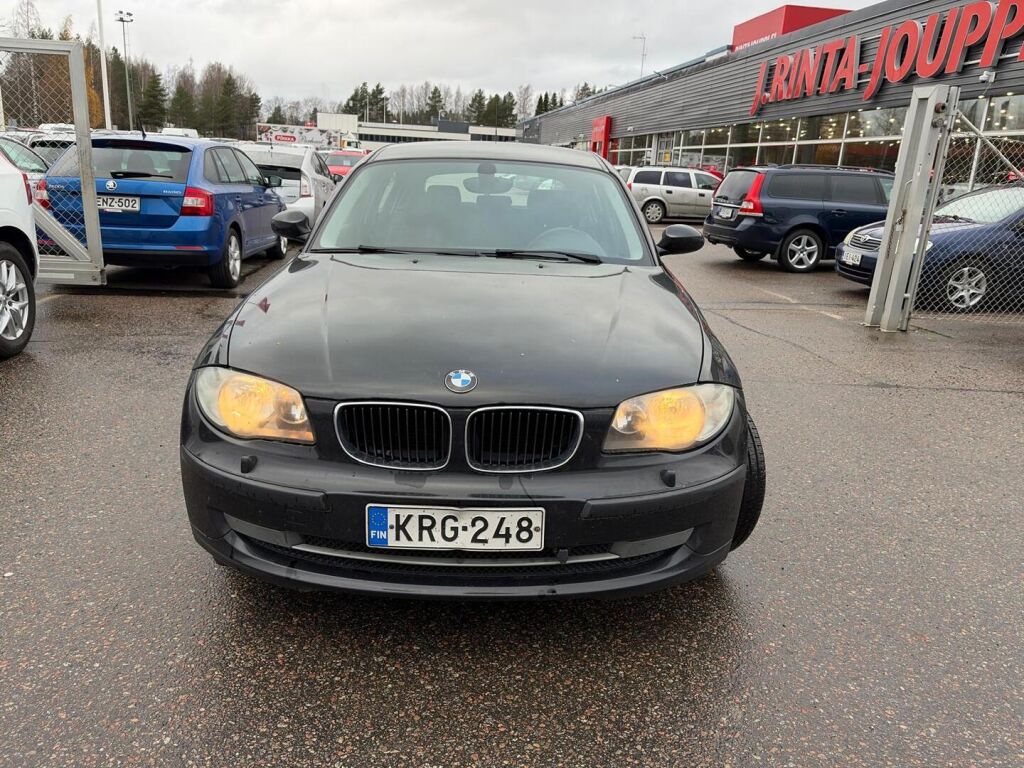 BMW 116 2008 Musta