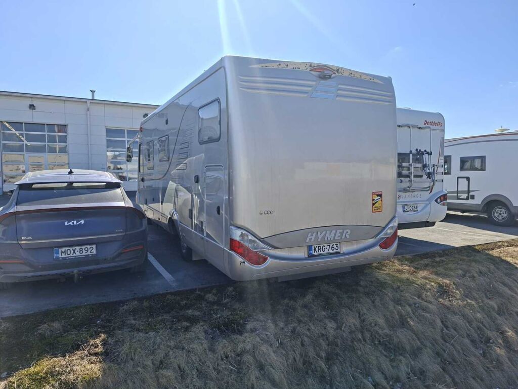 Hymer S 800 ALDE 2008 Harmaa