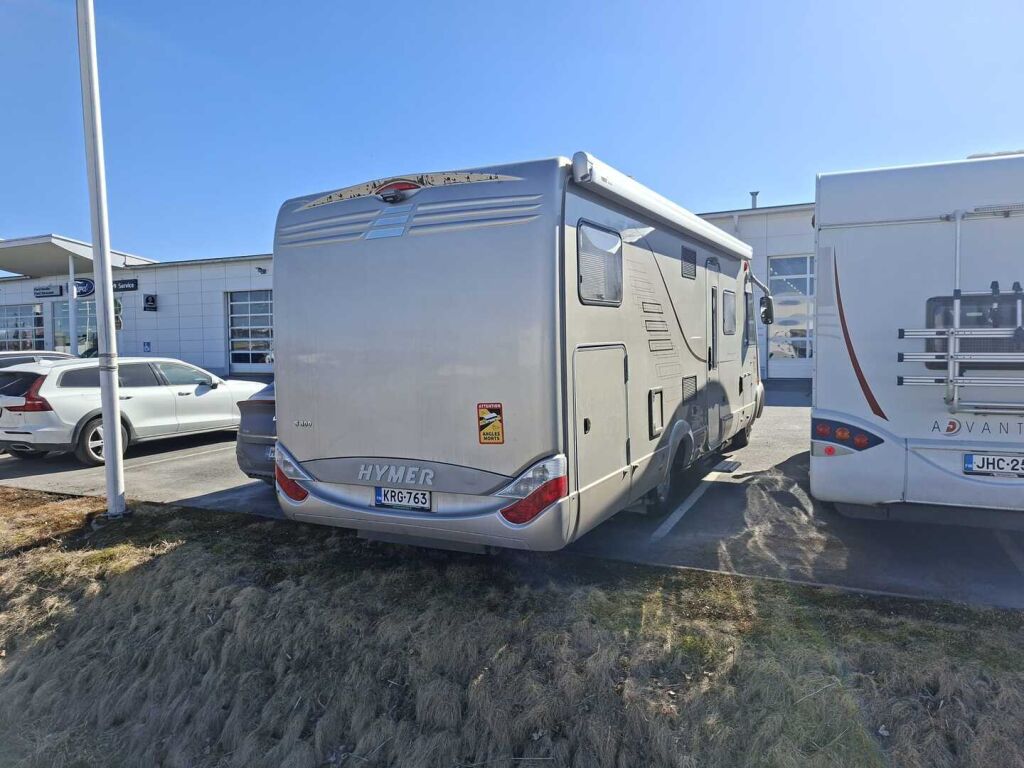 Hymer S 800 ALDE 2008 Harmaa
