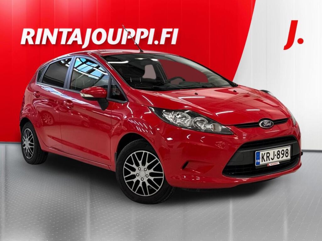 Ford Fiesta 2011 Punainen