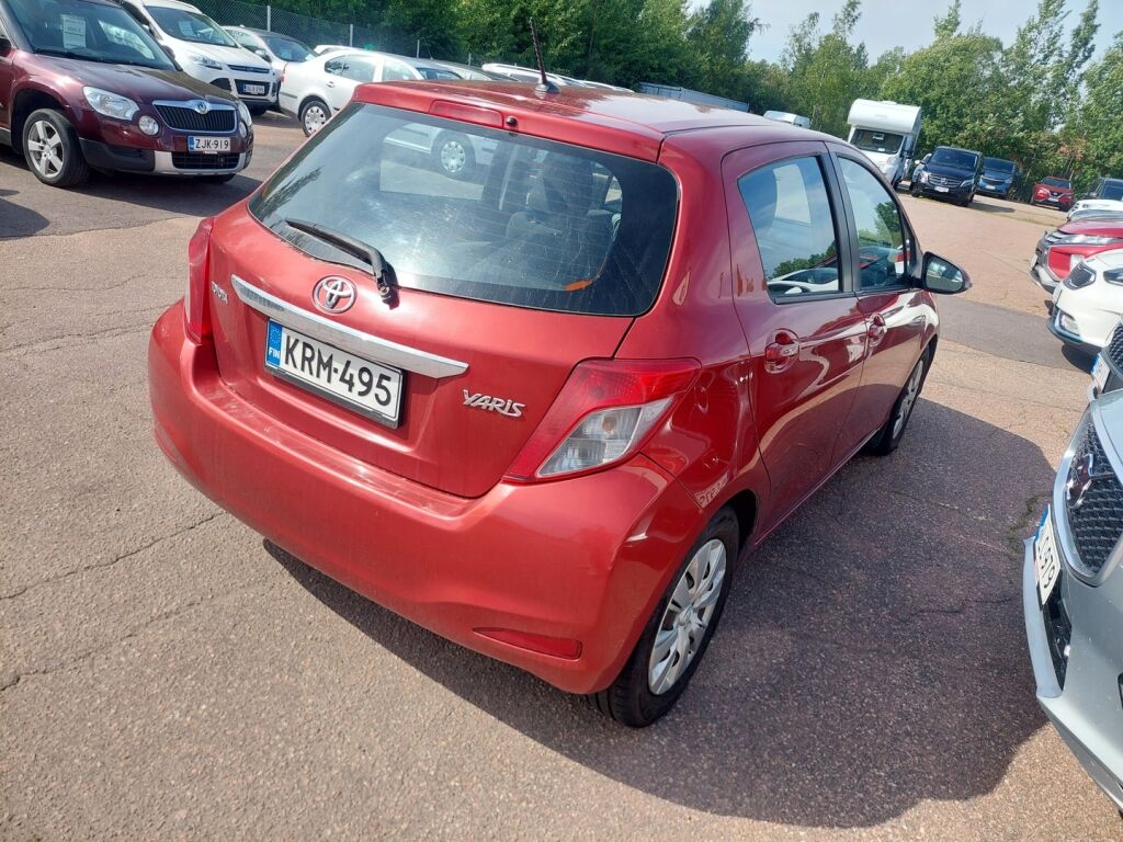 Toyota Yaris 2012 Punainen