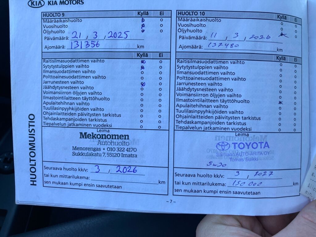 Kia Rio 2013 Metallinhohto Sininen