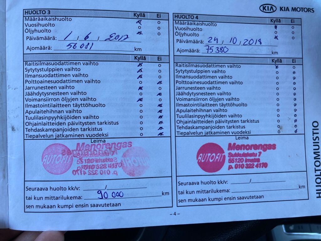 Kia Rio 2013 Metallinhohto Sininen