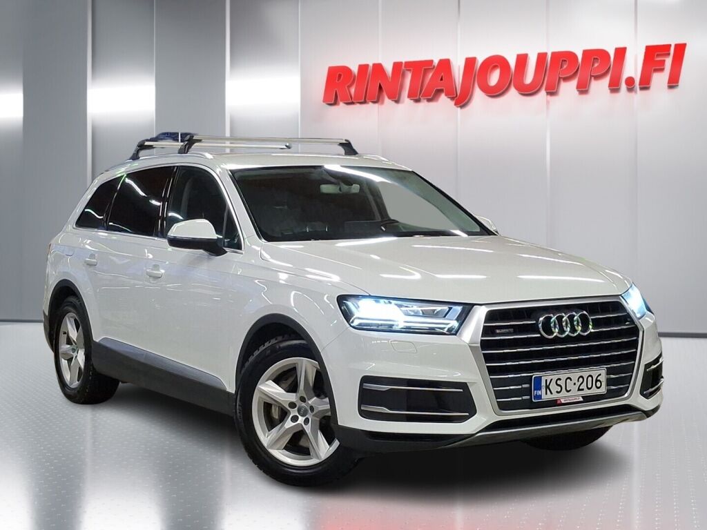 Audi Q7 2016 Valkoinen