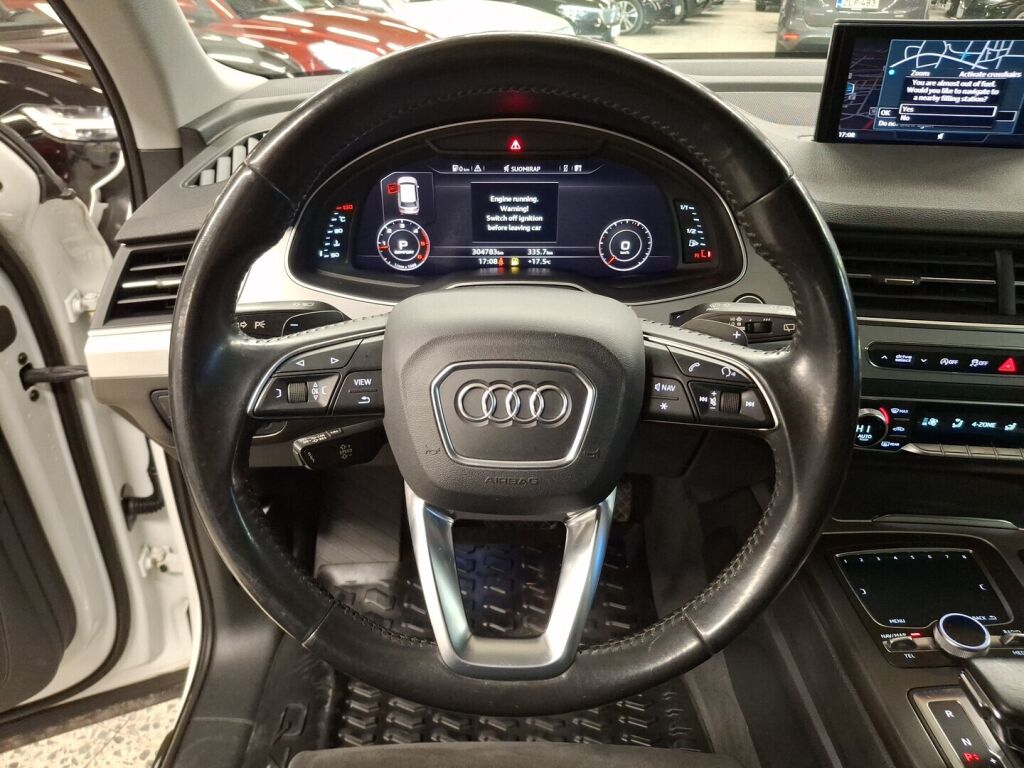 Audi Q7 2016 Valkoinen