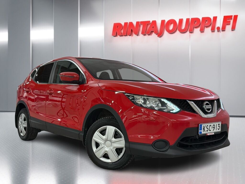 Nissan Qashqai 2016 Punainen