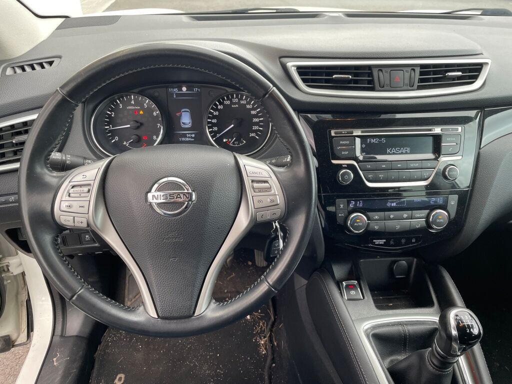 Nissan Qashqai 2016 Valkoinen