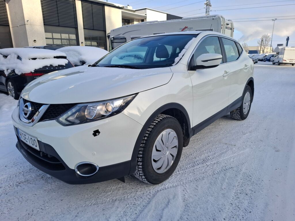 Nissan Qashqai 2016 Valkoinen