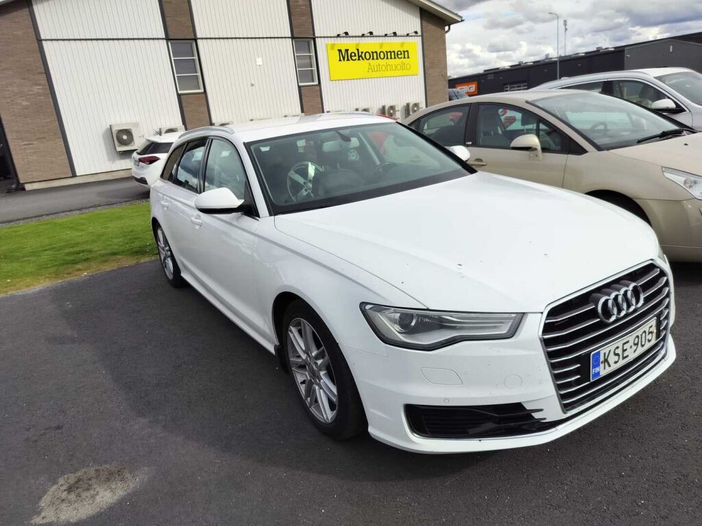 Audi A6 2016 Valkoinen