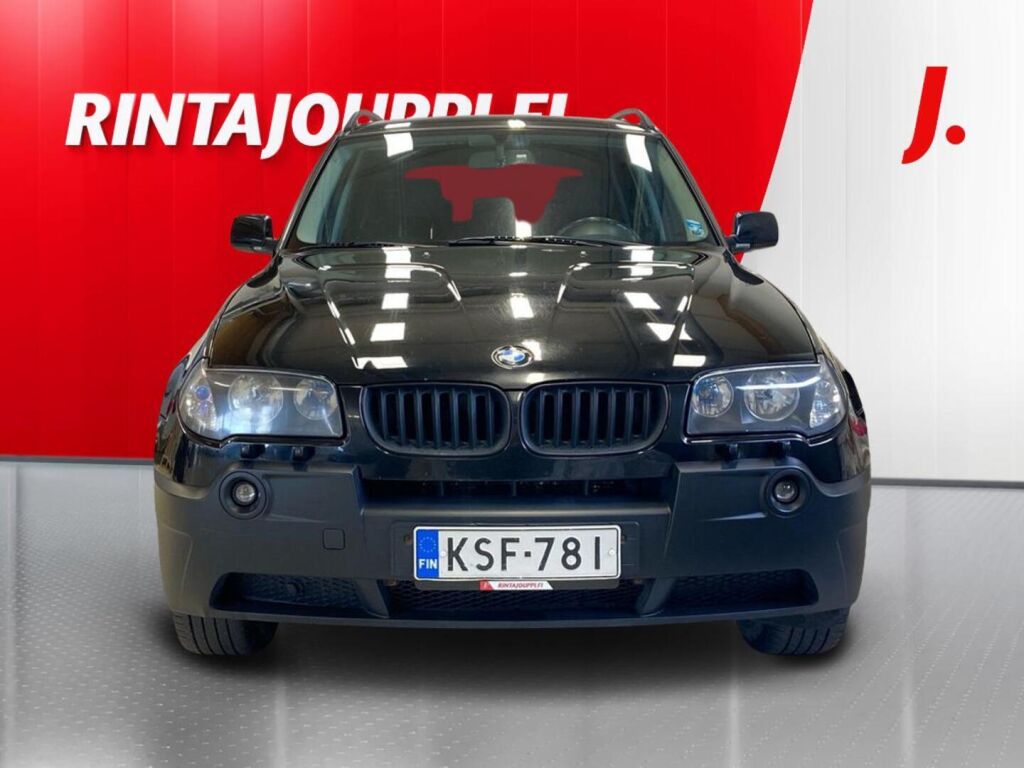 BMW X3 2006 Musta