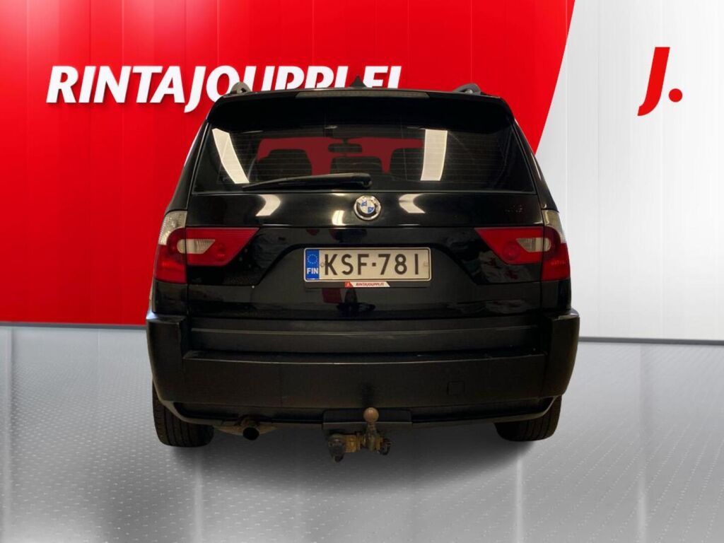 BMW X3 2006 Musta