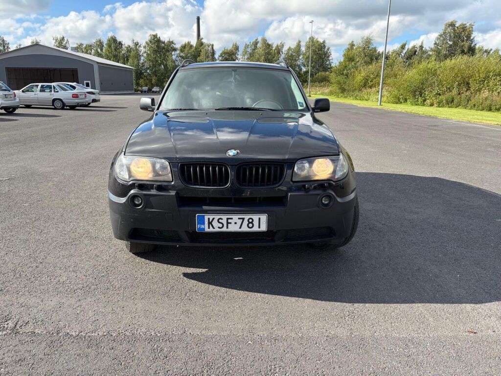 BMW X3 2006 Musta