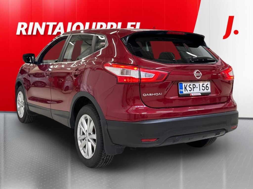 Nissan Qashqai 2017 Punainen