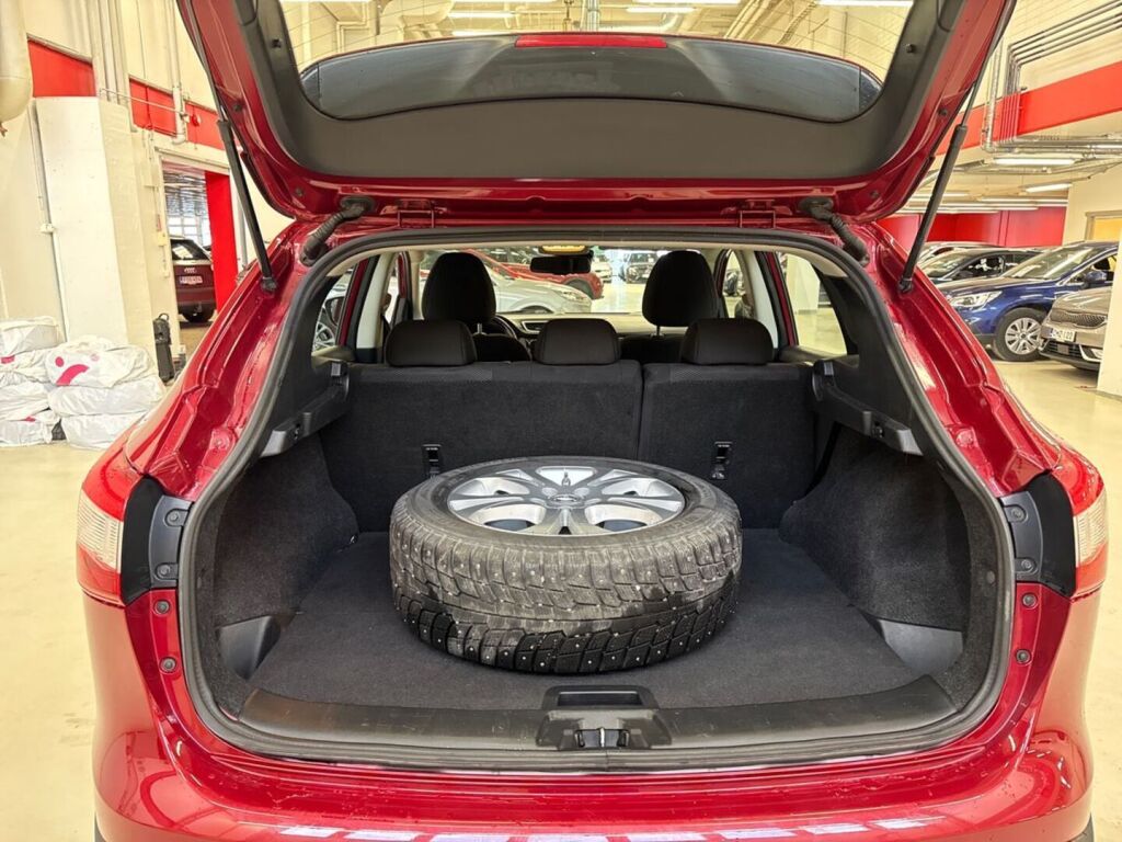 Nissan Qashqai 2017 Punainen