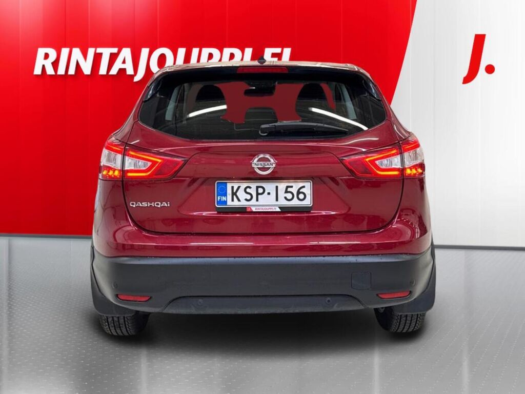 Nissan Qashqai 2017 Punainen