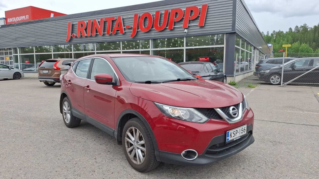 Nissan Qashqai 2017 Punainen