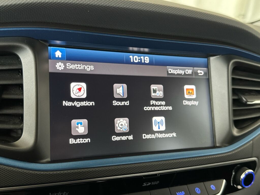 Hyundai IONIQ hybrid 2017 Sininen