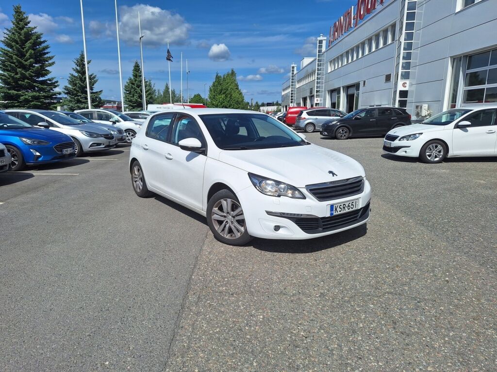 Peugeot 308 2017 Valkoinen