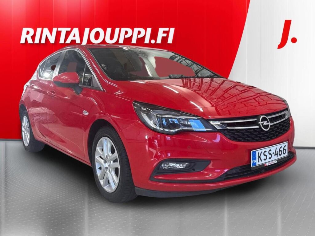 Opel Astra 2017 Punainen