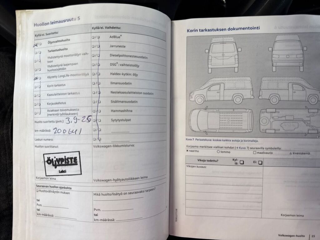 Volkswagen Transporter 2017 Valkoinen