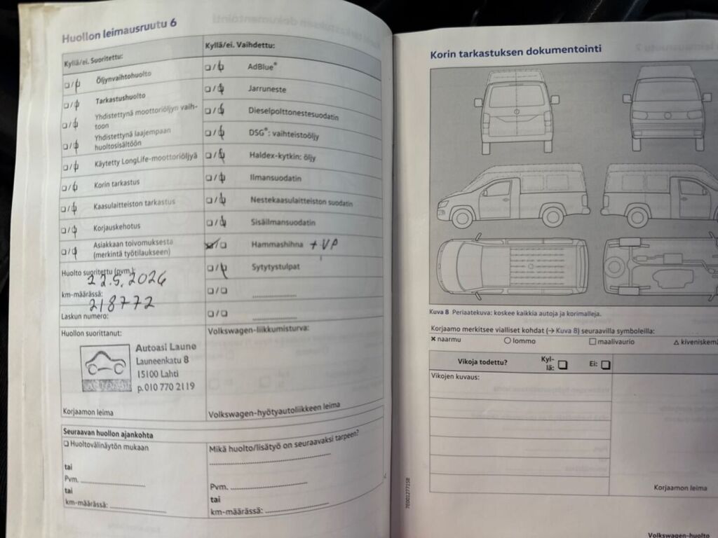 Volkswagen Transporter 2017 Valkoinen