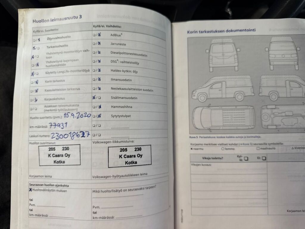 Volkswagen Transporter 2017 Valkoinen