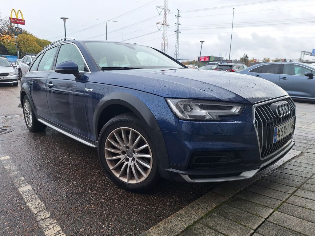 Audi A4 allroad quattro 2017 Sininen