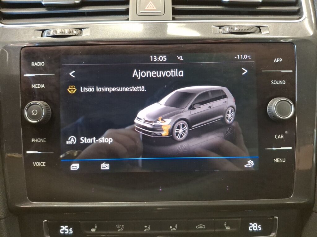 Volkswagen Golf 2018 Punainen