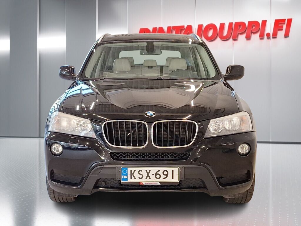 BMW X3 2011 Musta