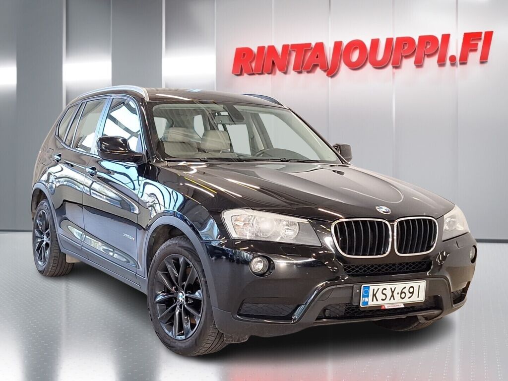 BMW X3 2011 Musta