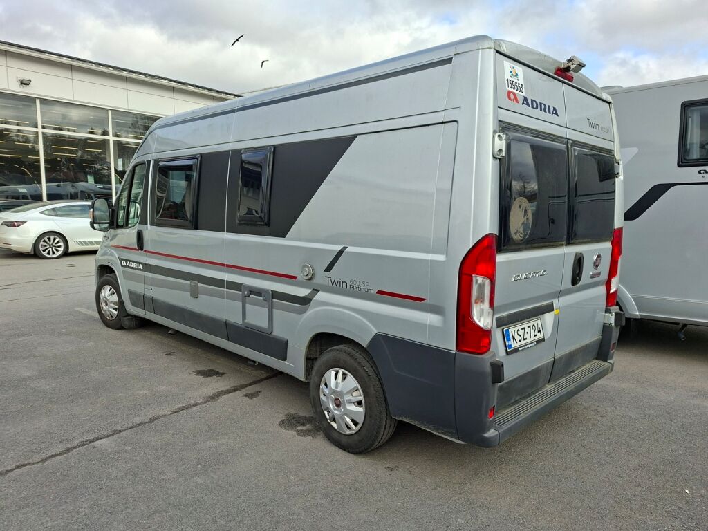 Adria TWIN 600 SP 2017 Harmaa