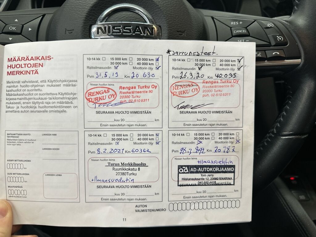 Nissan Qashqai 2018 Valkoinen