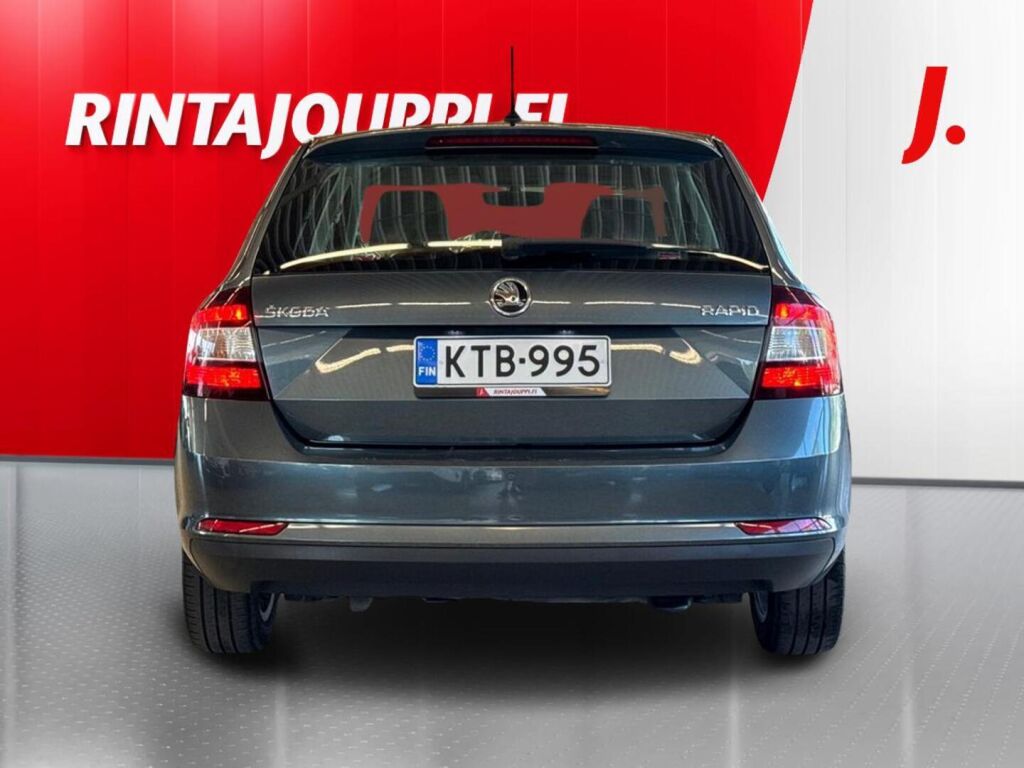 Skoda Rapid 2018 Harmaa