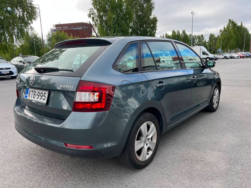 Skoda Rapid 2018 Harmaa