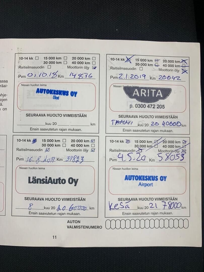 Nissan Pulsar 2018 Musta