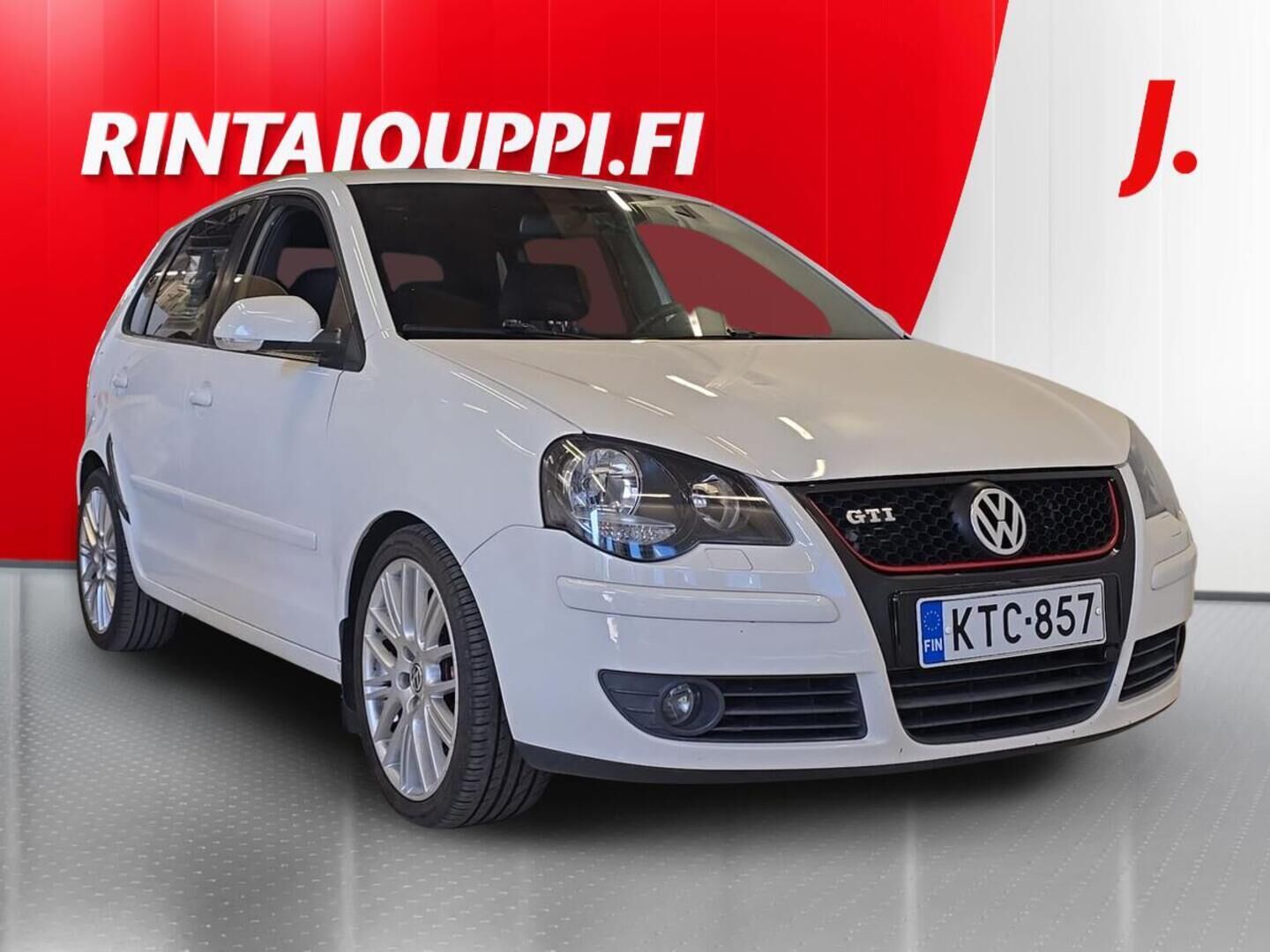 Valkoinen Volkswagen Polo