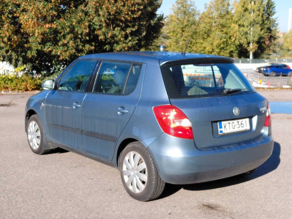 Skoda Fabia 2008 Harmaa